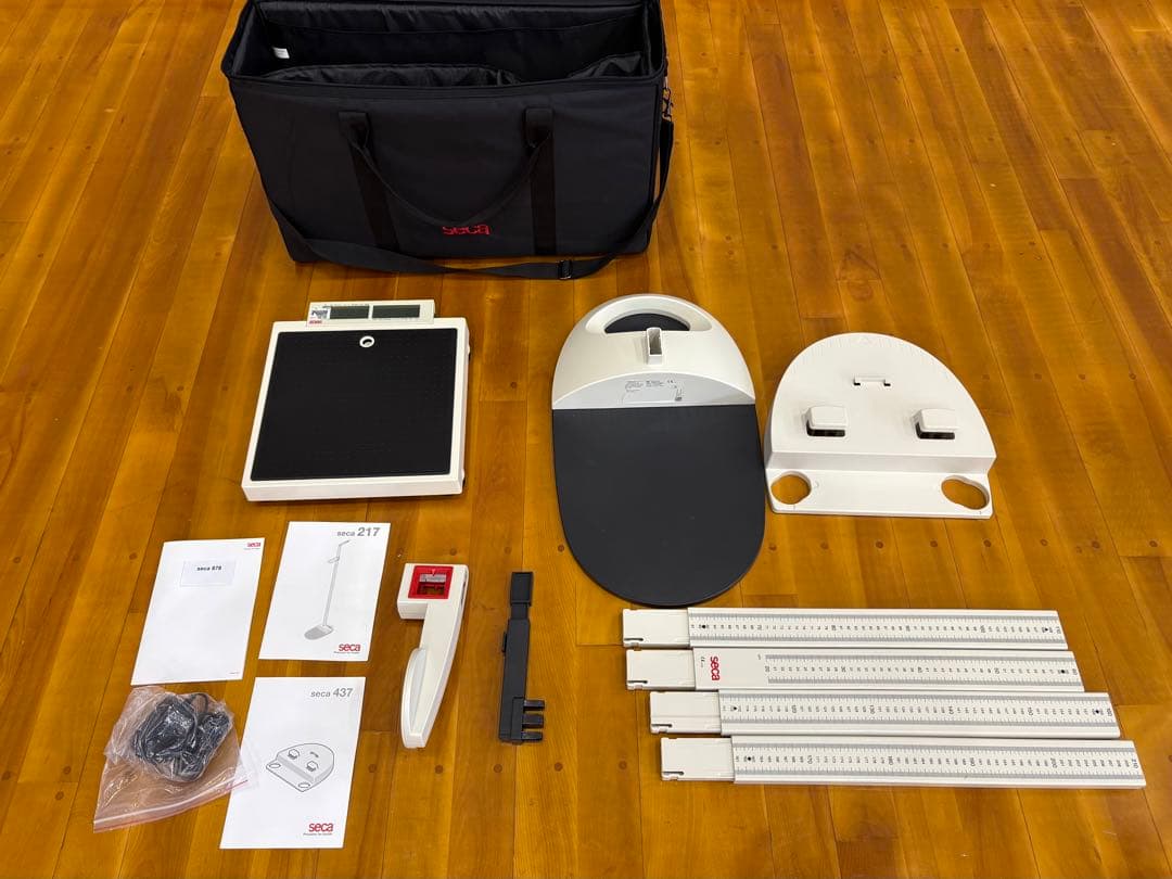 SECA 身長計217 & 体重計878 & キャリングケース 414 セット