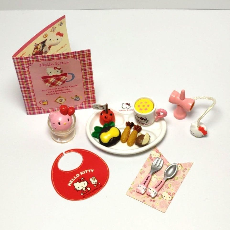 平成レトロ ハローキティ ミニチュア お子様ランチセット サンリオ