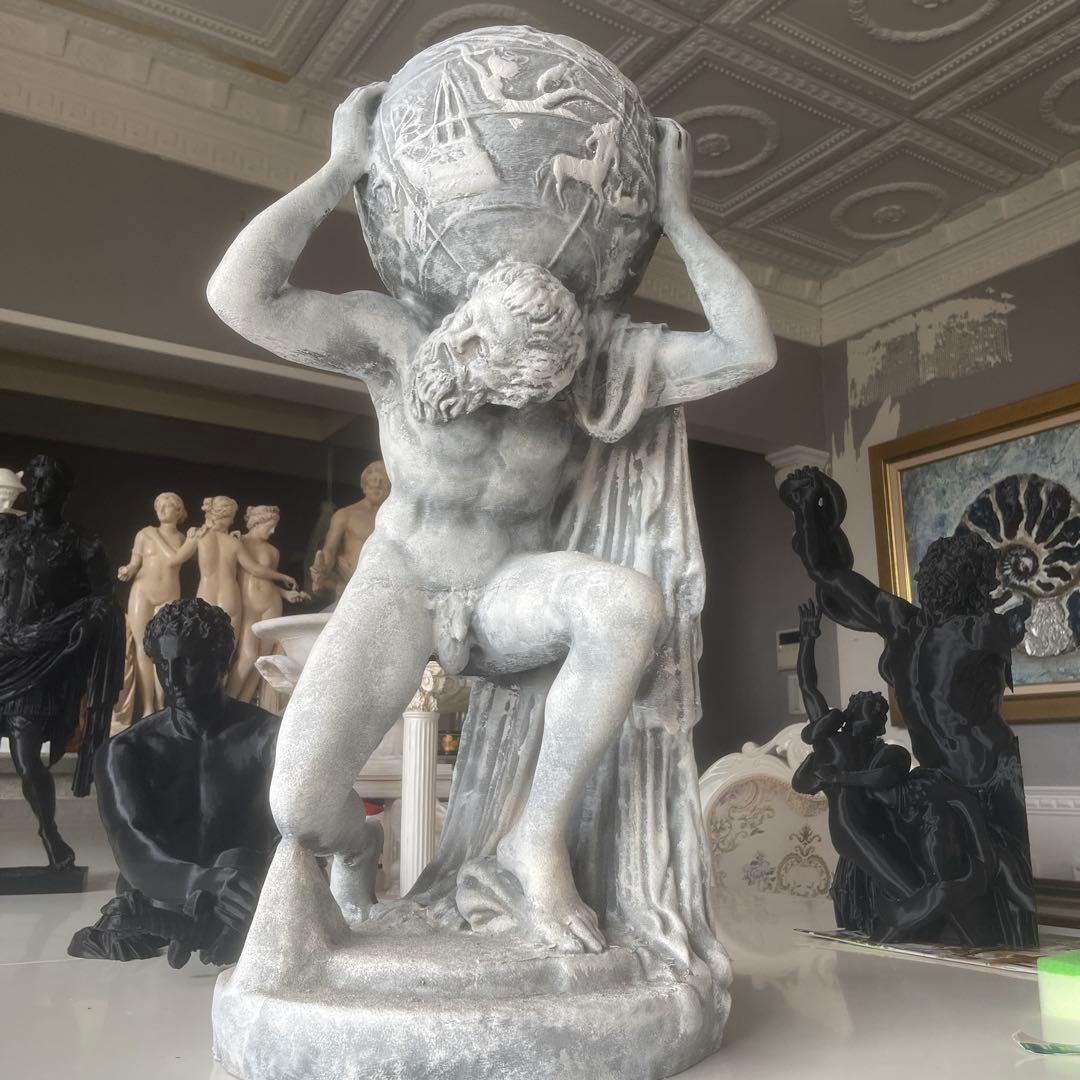 ファルネーゼのアトラス 高さ60cm Farnese Atlas - メルカリ