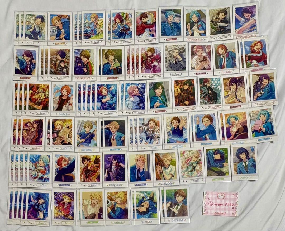 あんスタ 紙類 まとめ売り ぱしゃこれクリアカード アルカナカード