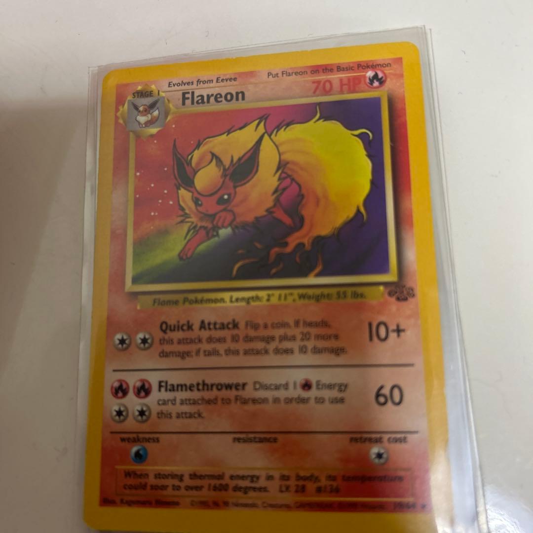 ポケモンカード 海外版 Flareon ブースター - メルカリ