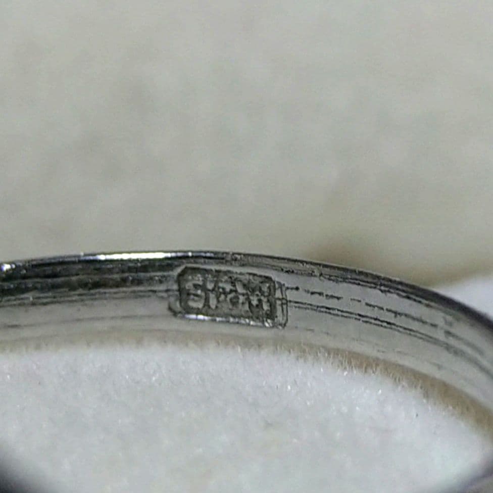 サンプラチナリング 昭和レトロ 千本透かし - メルカリ