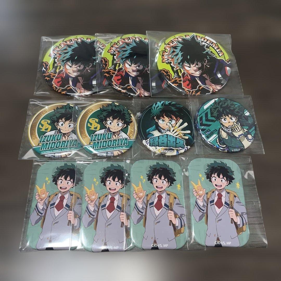 僕のヒーローアカデミア 緑谷出久 缶バッチセット - メルカリ