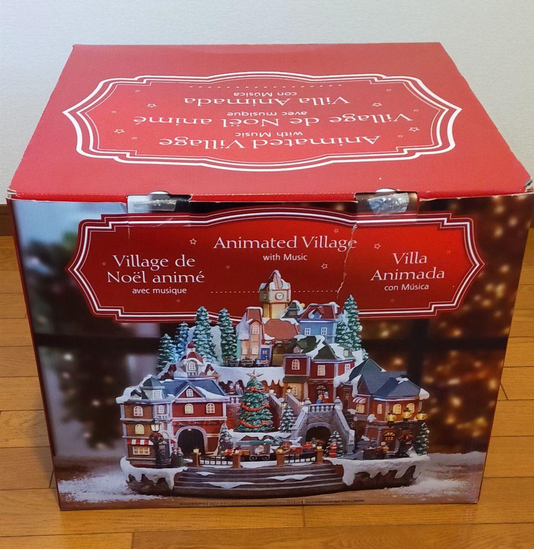 コストコ、クリスマスオルゴールアニメイテッド - メルカリ