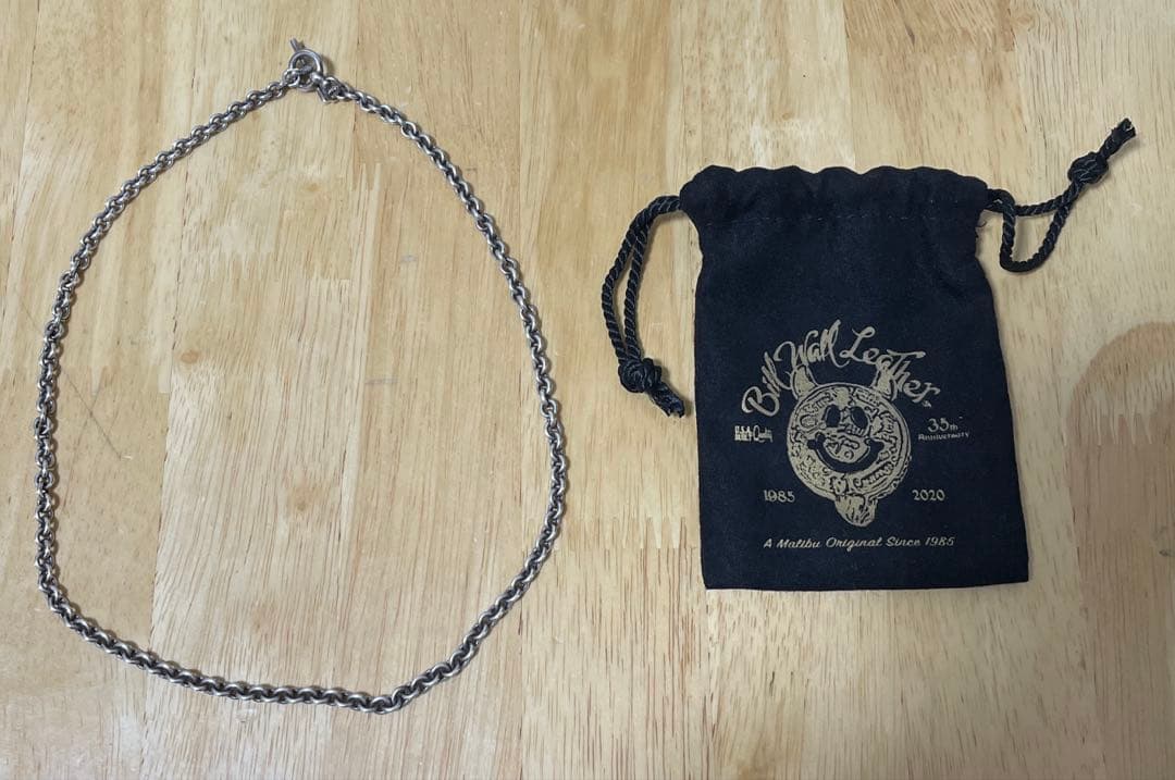 【ボンタ】bill wall leather Round Necklace