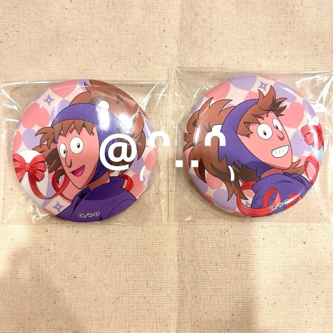 忍たま乱太郎 不破雷蔵 鉢屋三郎 はぁとふる大作戦の段 缶バッジ