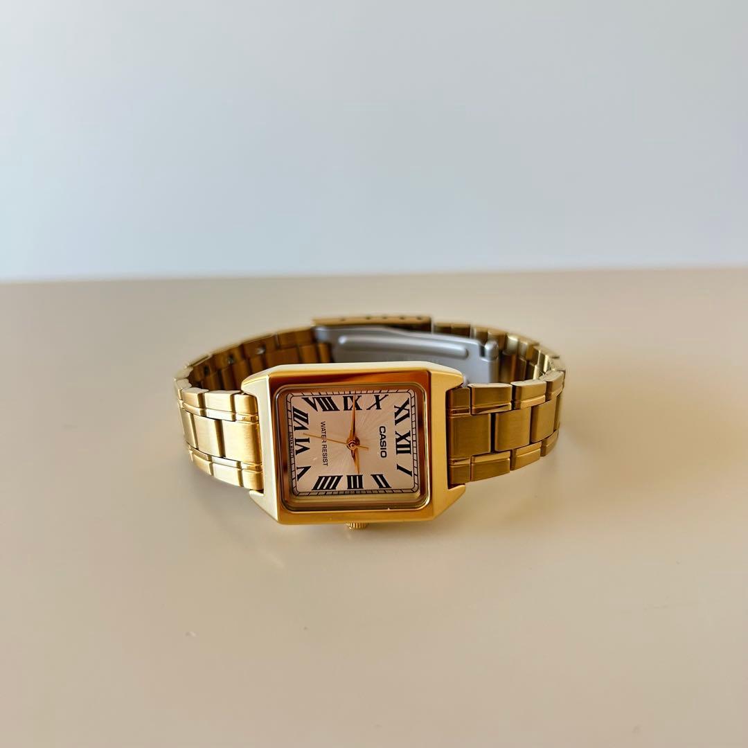 試着のみ新品未使用】カシオ 腕時計 LTP-V007G-9B ゴールド - メルカリ