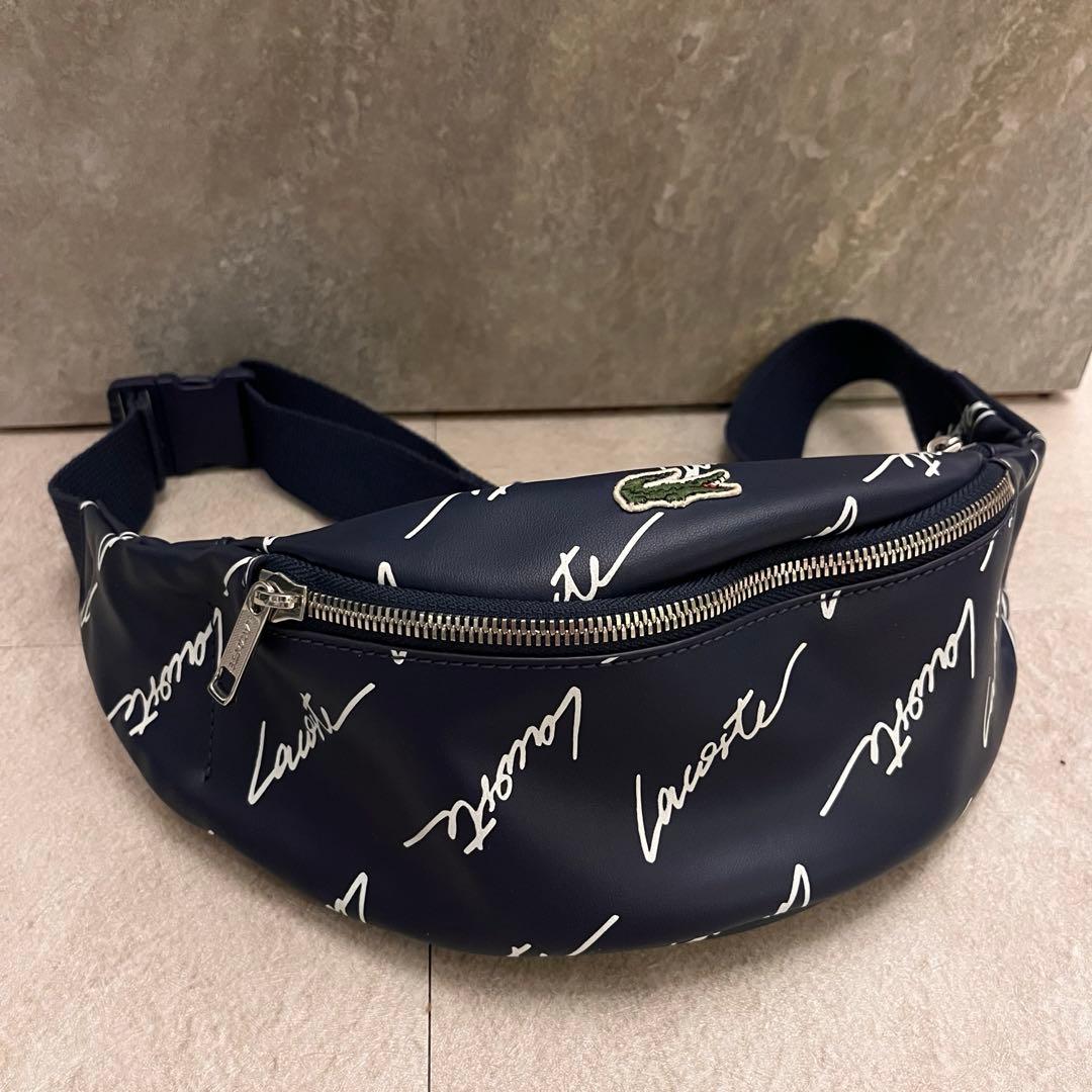 ラコステ　モノグラム　ボディバッグ LACOSTE（ラコステ） ザ ザ ブレンド モノグラムプリント ボディバッグ
