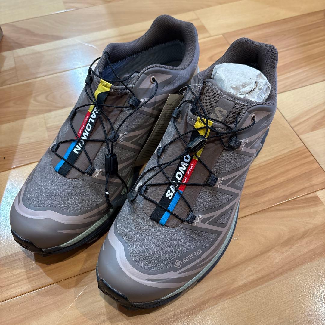 最終値下げサロモンXT-6 GTX ブラウン 28.5 ゴアテックス