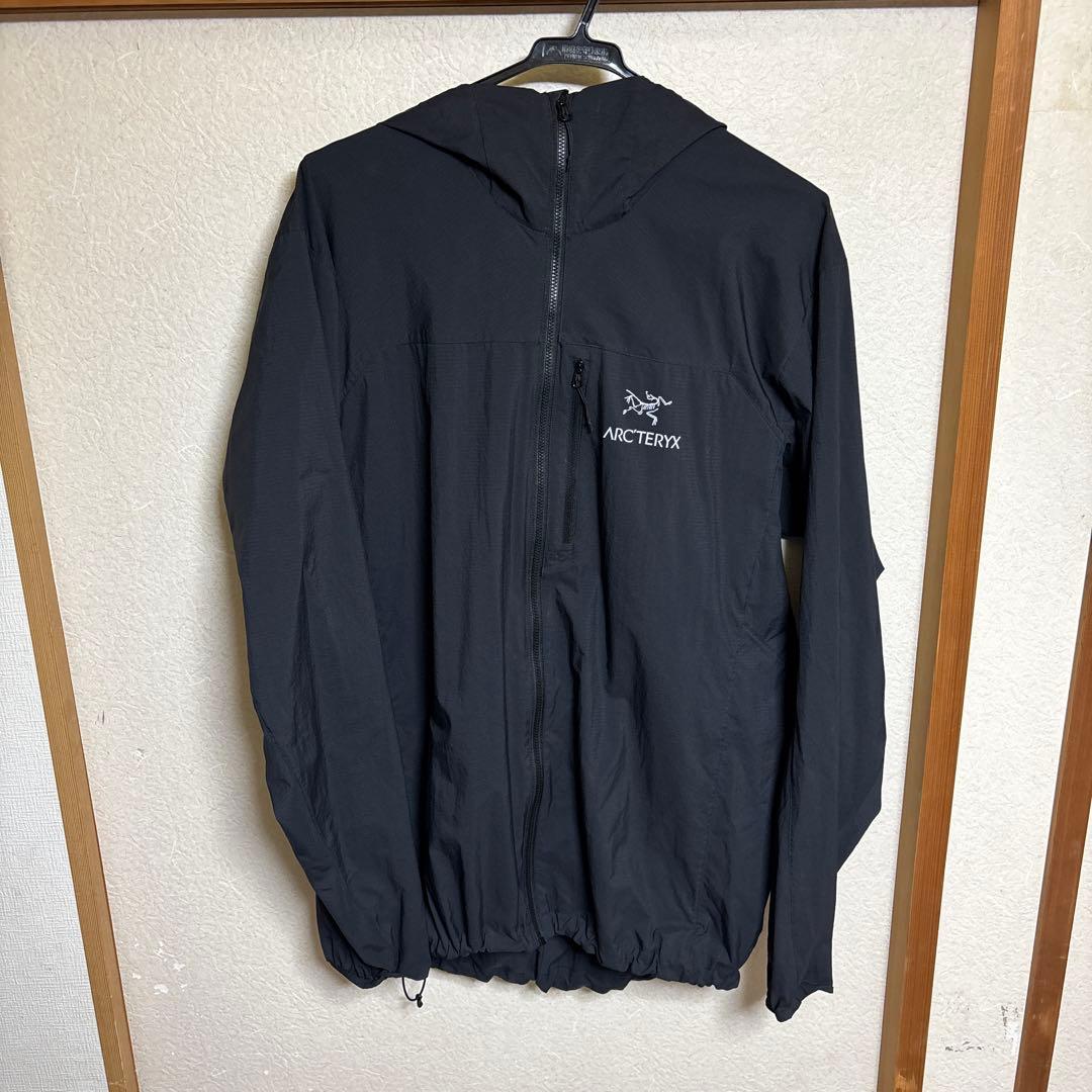 ARC'TERYX ブラック スコーミッシュフーディ L/G