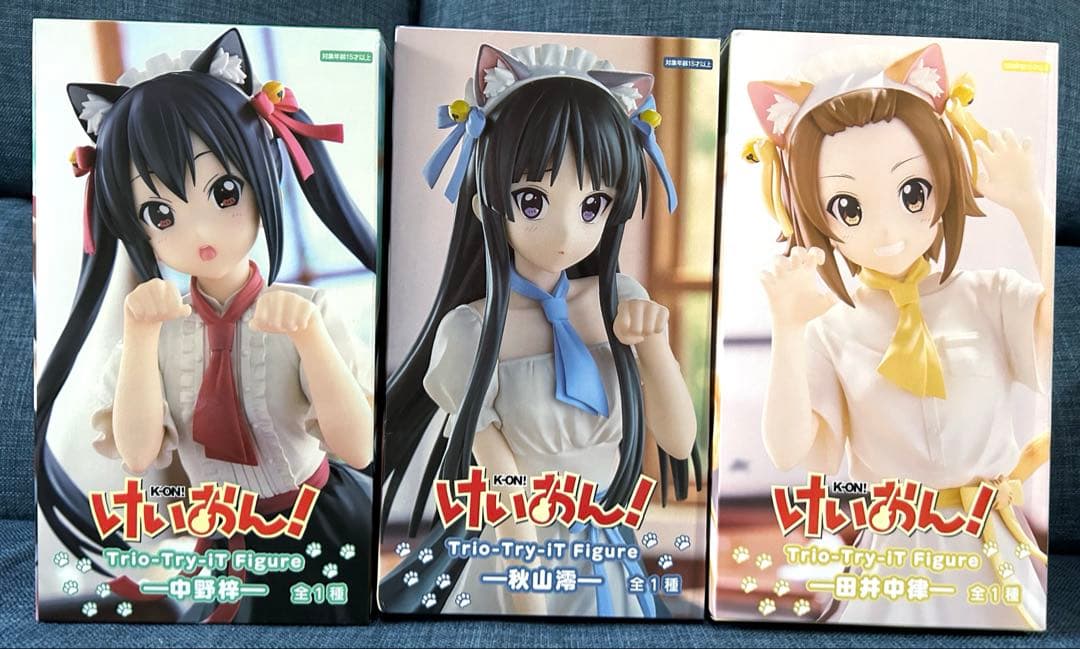 匿名配送】 けいおん！ Trio-Try-iT Figure 3点セット - メルカリ