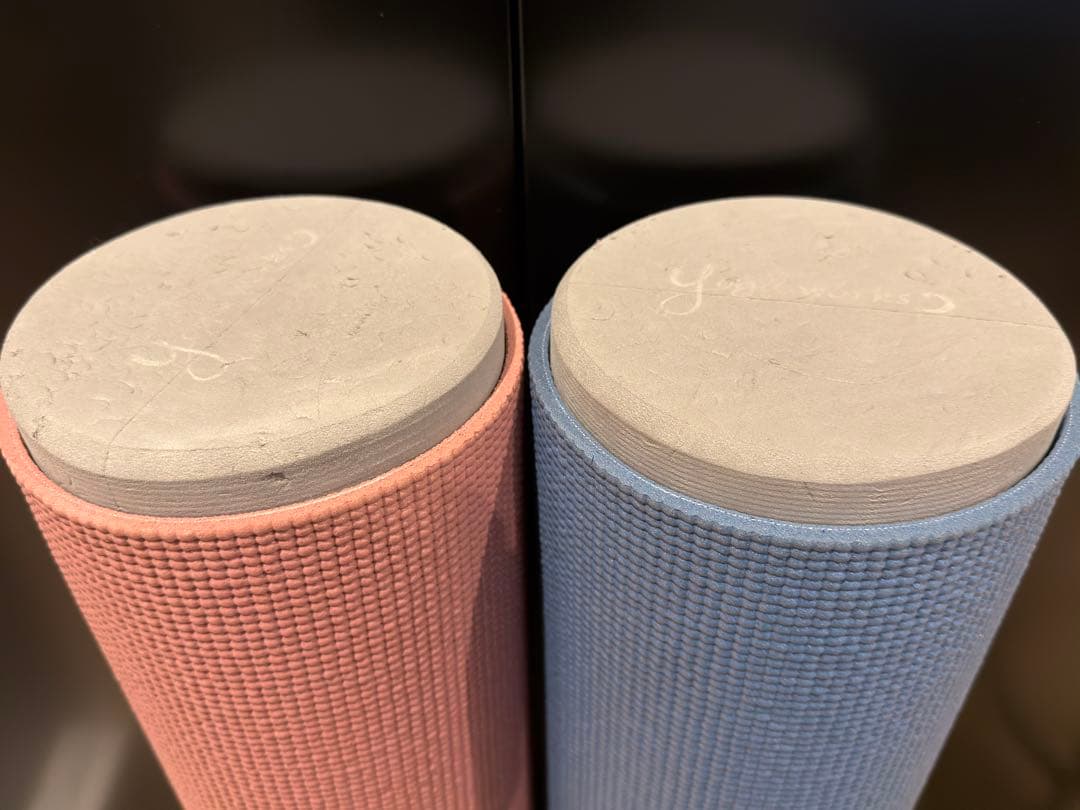 グリッポン2本　赤・青　ピラティス　ストレッチポール 楽天市場】【送料無料】【＋100円でヨガマット】ピラティスポール/鉄人