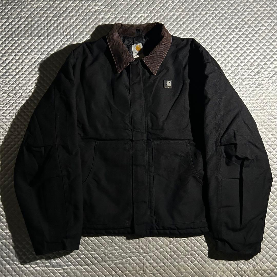 と*〜様 ビ*ー様 00s USA トラディショナルジャケット ナイロン 黒 テ