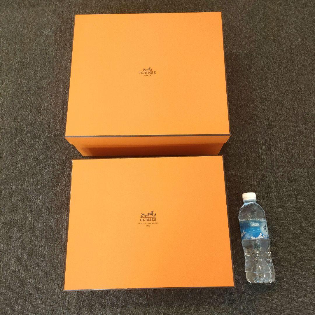 美品　HERMES　エルメス　オレンジ　空箱　ケリー・バーキン