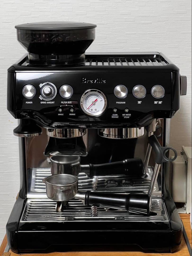 Breville BES870XL 100V用変圧器付 Breville the Barista Express BES870XL/A Espresso Machine Stainless