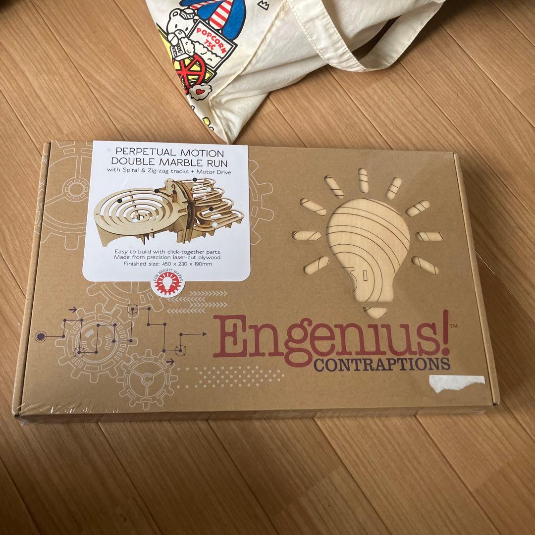 engenius! ビー玉コロコロ 3Dパズル ピタゴラスイッチ ビー玉コロコロ コースター 組み立て式 3Dパズル ピタゴラスイッチ