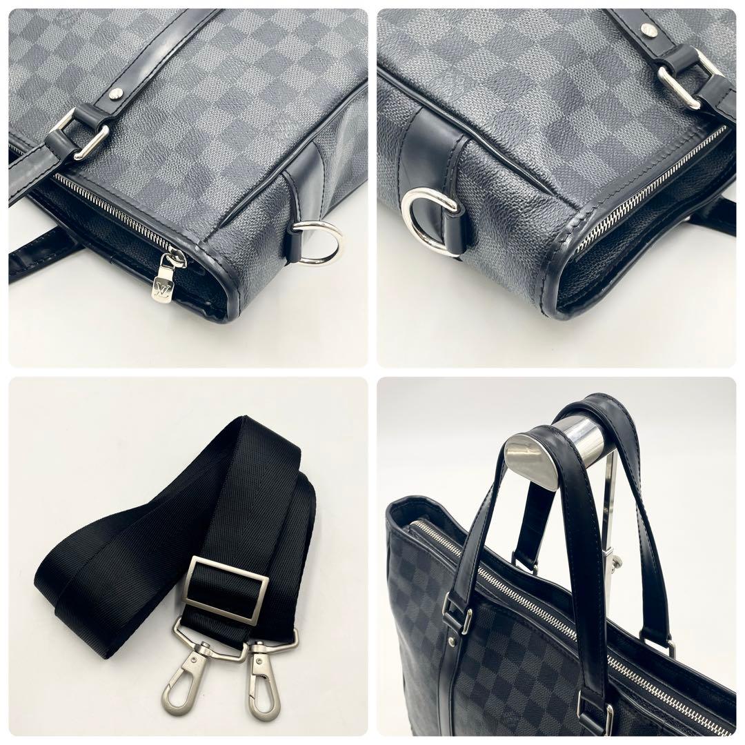 極美品】ルイヴィトン ダミエ・グラフィット タダオ2way ビジネス