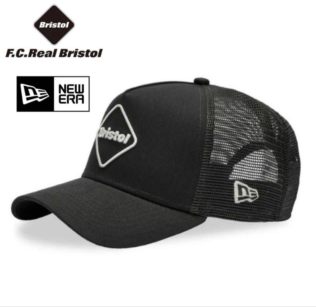 【美品】F.C.Real Bristol NEW ERA メッシュキャップ