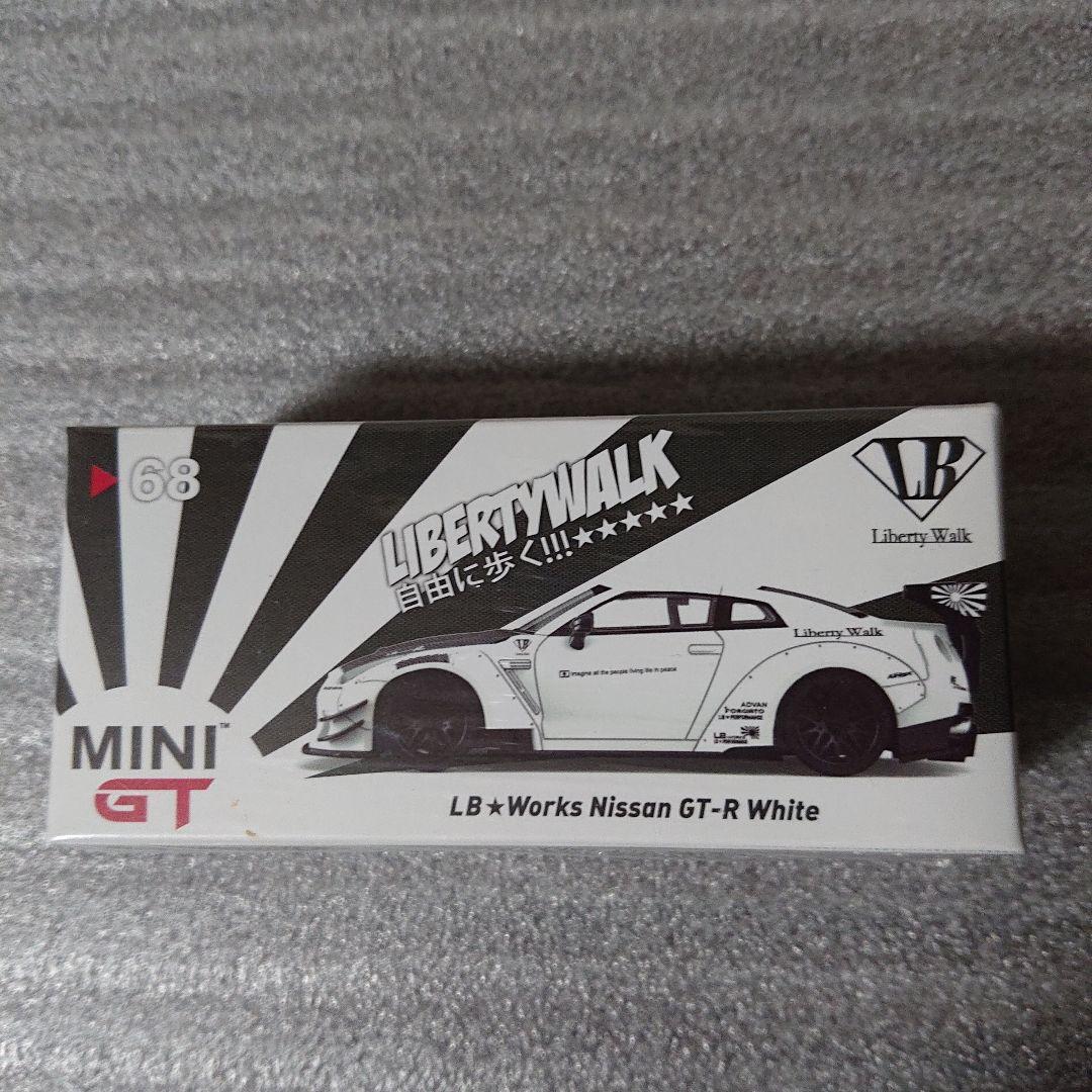 MINI GT LB+Works Nissan GT-R White 68RHD - メルカリ