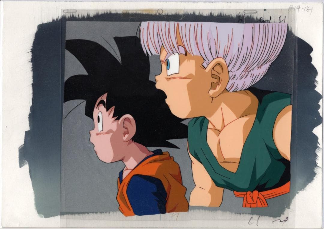 ドラゴンボール　直筆背景画付属　セル画　A1