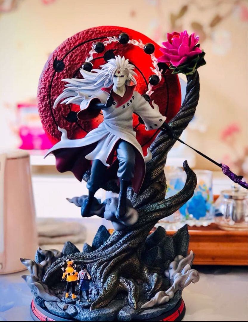 NARUTO ナルト うちはマダラ 1/7 ガレージキット ガレキ スタチュー①