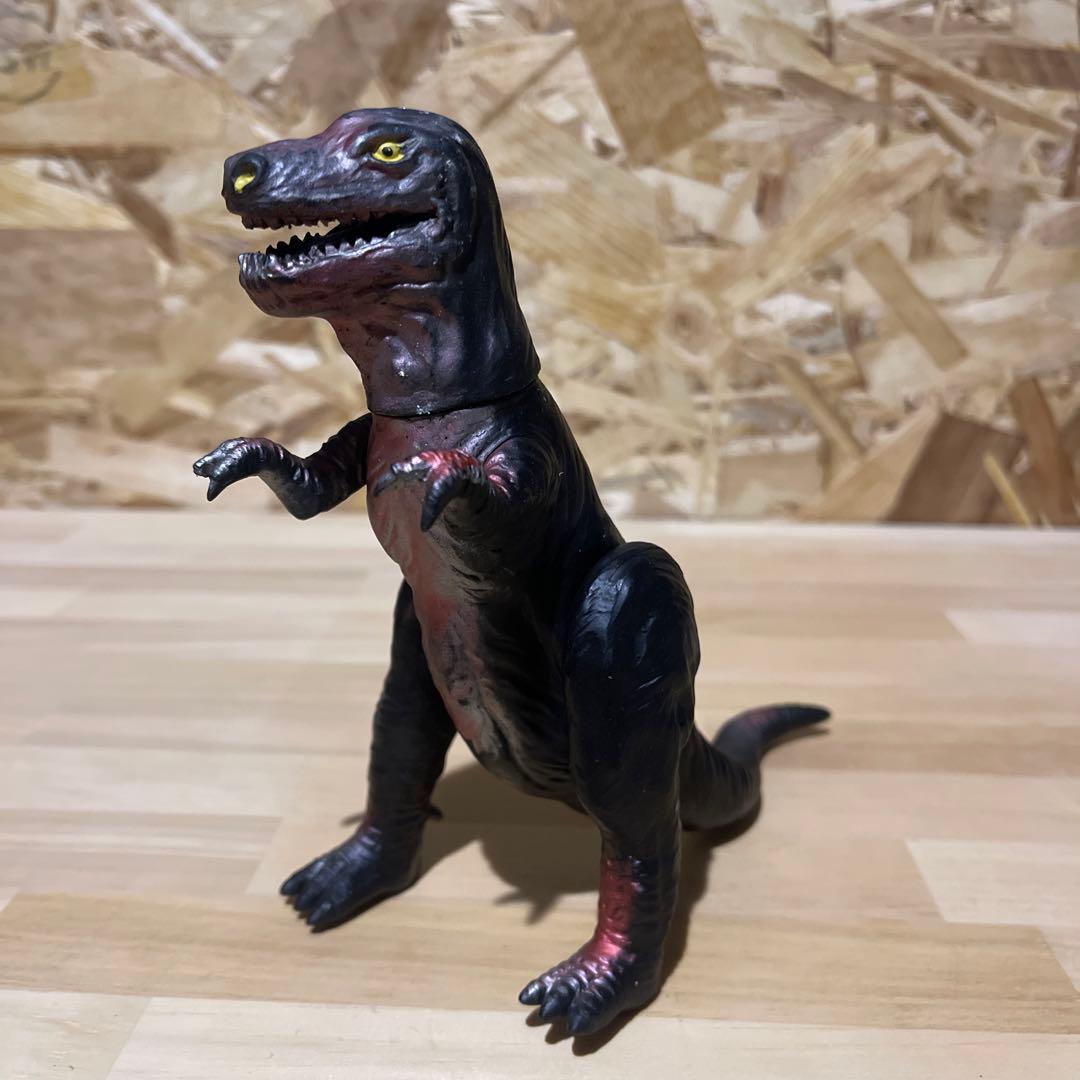 【希少】MARUSIN マルシン ティラノサウルス 大サイズ 恐竜 ソフビ