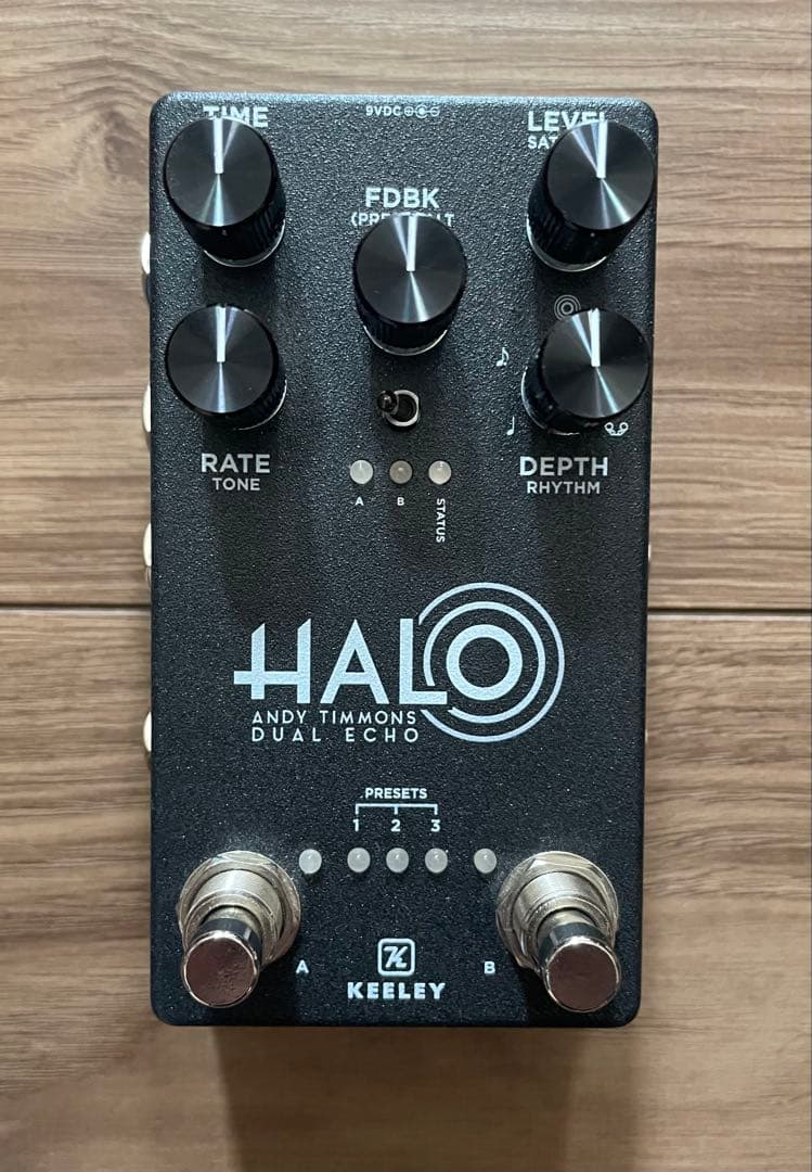 ギター KEELEY HALO Andy Timmons Dual Echo