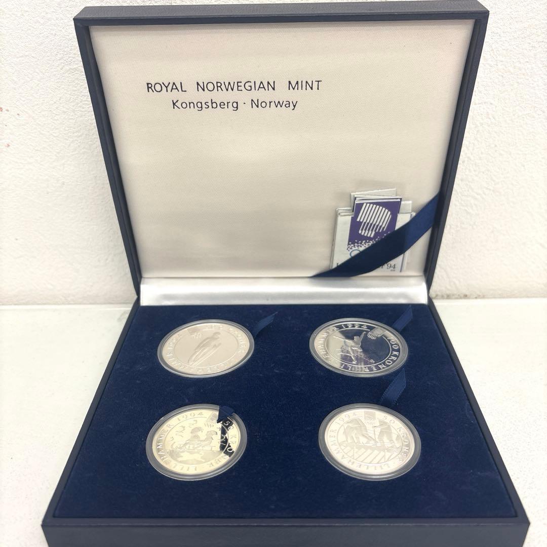 Lillehammer 1994 リレハンメルオリンピック 記念 銀貨セット - メルカリ