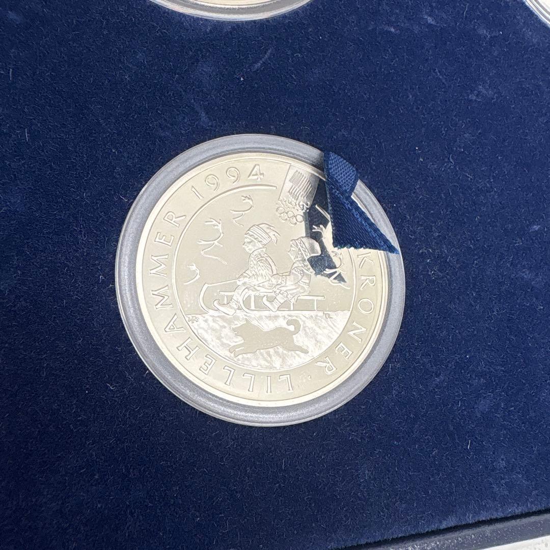 Lillehammer 1994 リレハンメルオリンピック 記念 銀貨セット - メルカリ