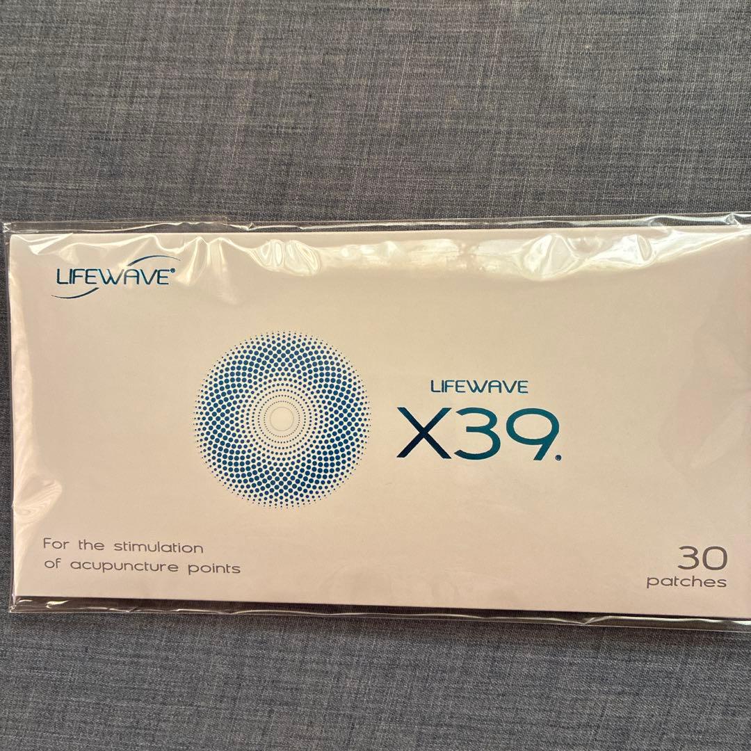 LIFEWAVE X39 30パッチ 説明書付 エックスサーティナイン ライフウェーブ X39 パッチシール 30枚 説明書