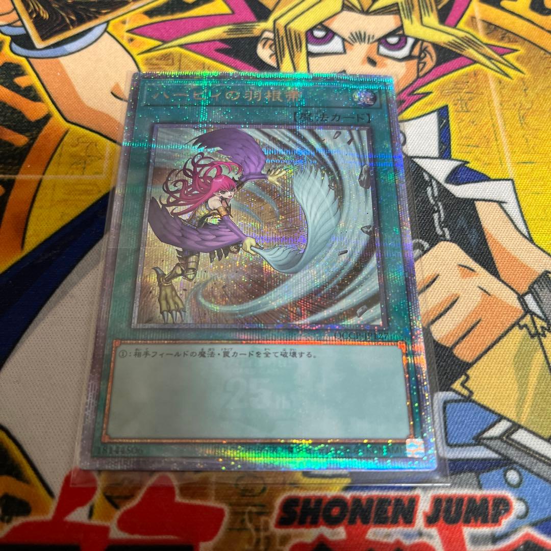 AH7遊戯王☆ハーピィの羽根帚 絵違い25th イラスト違い - メルカリ