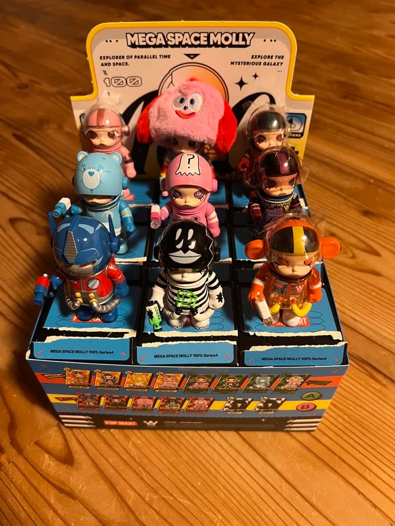 【MEGA SPACE MOLLY 】フィギュアセット 8体