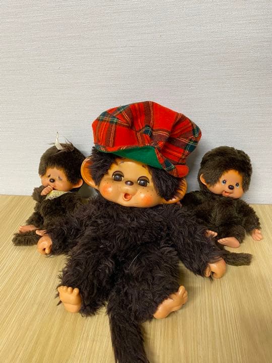 モンチッチ セキグチ 昭和レトロ 3体セット - メルカリ