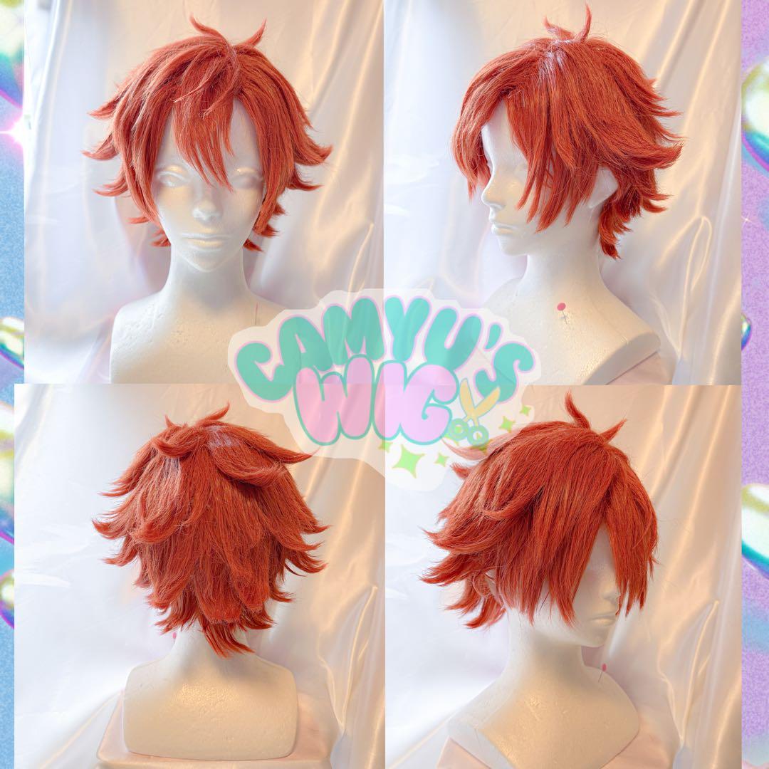 サンプル】ツイステ エース トラッポラ ウィッグ - メルカリ