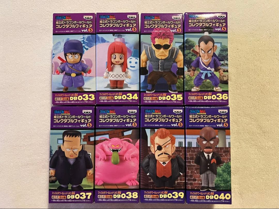 [未開封]ドラゴンボール WCF vol.5 マッスルタワー＆レッドリボン軍編 入手困難】 ドラゴンボール WCF ワールドコレクタブルフィギュア