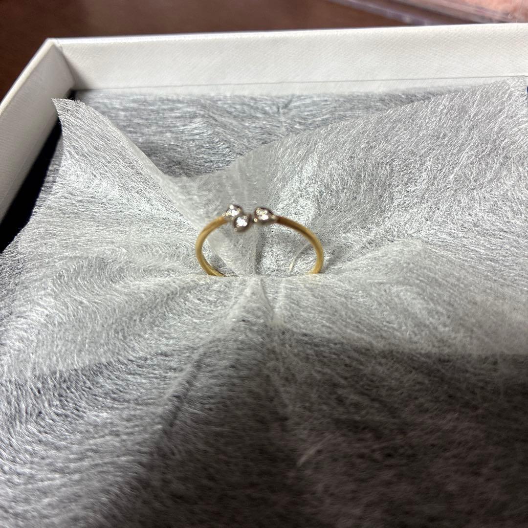 ⭐️GICLATギクラダイヤ3粒シードリング⭐️