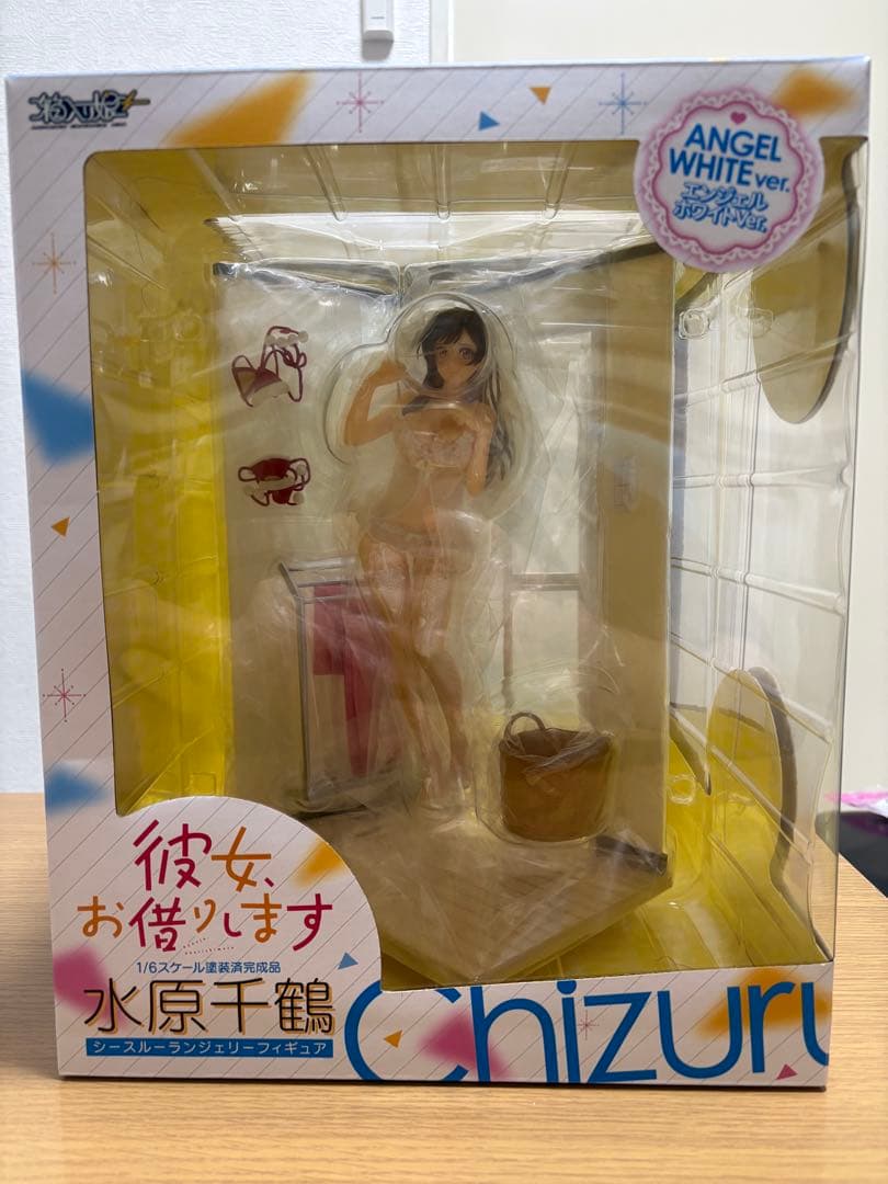 箱入り娘 水原千鶴 シースルーランジェリー(エンジェルホワイト)フィギュア