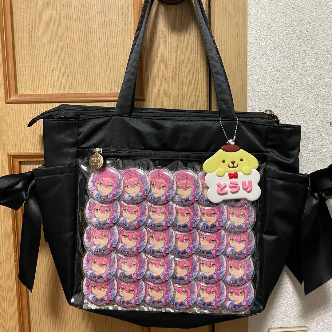 【最終値下げ】あんスタ 姫宮桃李 テーマ缶バッジ 痛バッグ ホワイトブリム 最終値下げ】あんスタ 姫宮桃李 テーマ缶バッジ 痛バッグ ホワイト