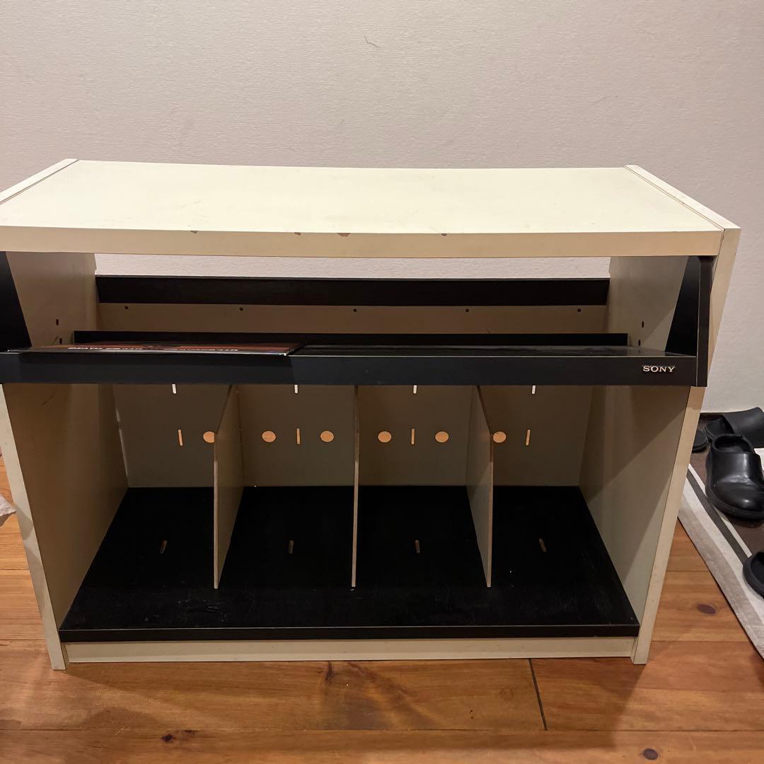 ヴィンテージレコード棚　オーディオ棚