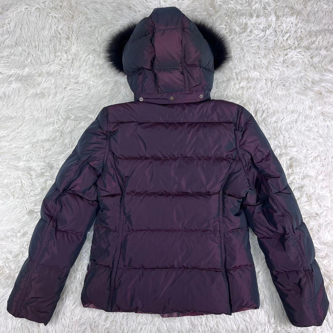 極美品】 バーバリーロンドン リバーシブル ダウンジャケット ベルト