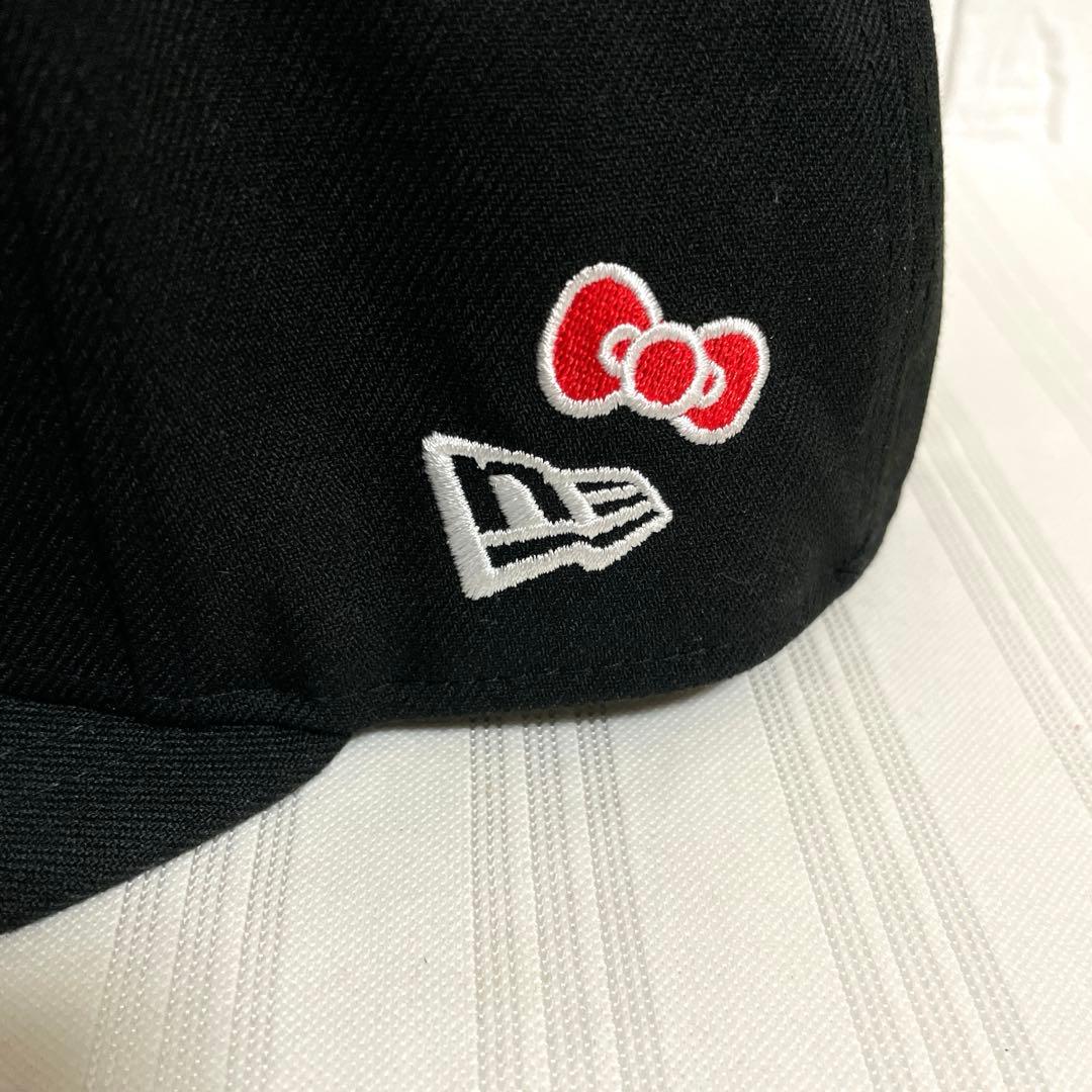未使用品 ニューエラ NEWERA ハローキティ コラボ キャップ キティ