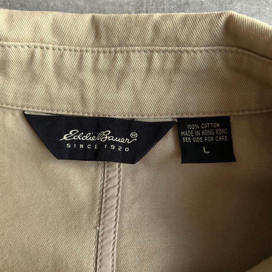 00s エディーバウアー スイングトップ ドリズラージャケット フラップ