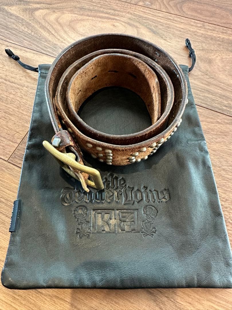 テンダーロイン HTC スタッズベルト TENDERLOIN（テンダーロイン） ×HTC×PORTER T-STUD BELT エイチーシー