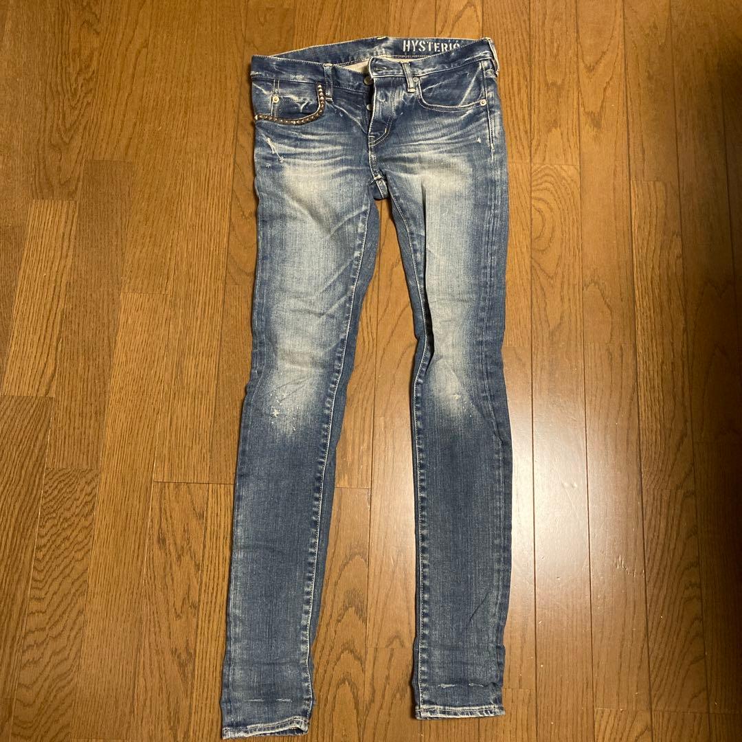【美品】ヒステリックグラマー スキニーデニム XXS