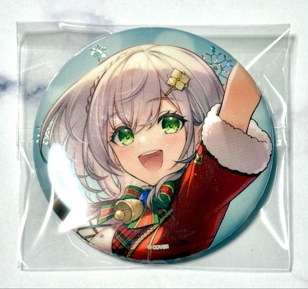ホロライブ 缶バッジ 白銀 ノエル スウィートハッピーホリデー