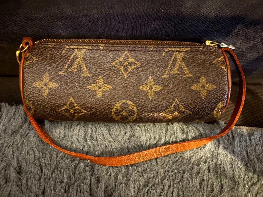 LOUIS VUITTON ルイヴィトン 旧パピヨン専用ポーチ LOUIS VUITTON ルイヴィトン パピヨン モノグラム ポーチ ミニバッグ