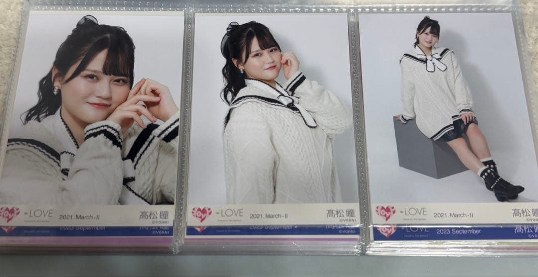 イコラブ 髙松瞳 生写真 コンプ まとめ売り 20種 - メルカリ