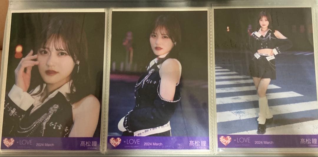 イコラブ 髙松瞳 生写真 コンプ まとめ売り 20種 - メルカリ