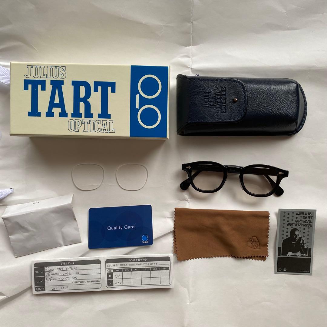 メガネ・老眼鏡 JULIUS TART OPTICAL AR Handmade 44-24
