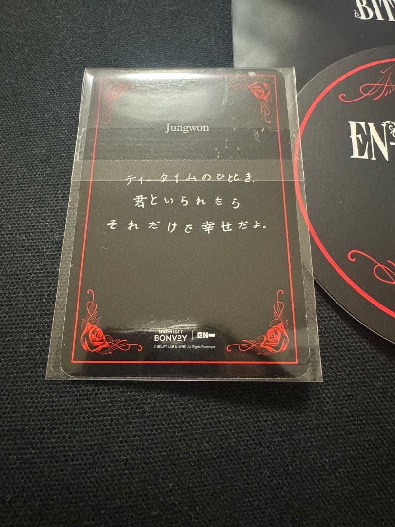 ENHYPEN アフタヌーンティートレカ Jungwon ジョンウォン